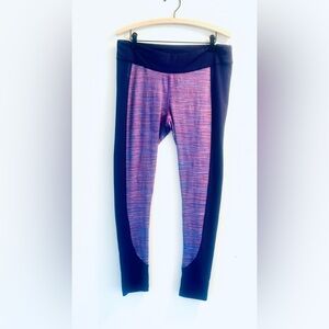 Merrell  Purple and Navy Blue Leggings